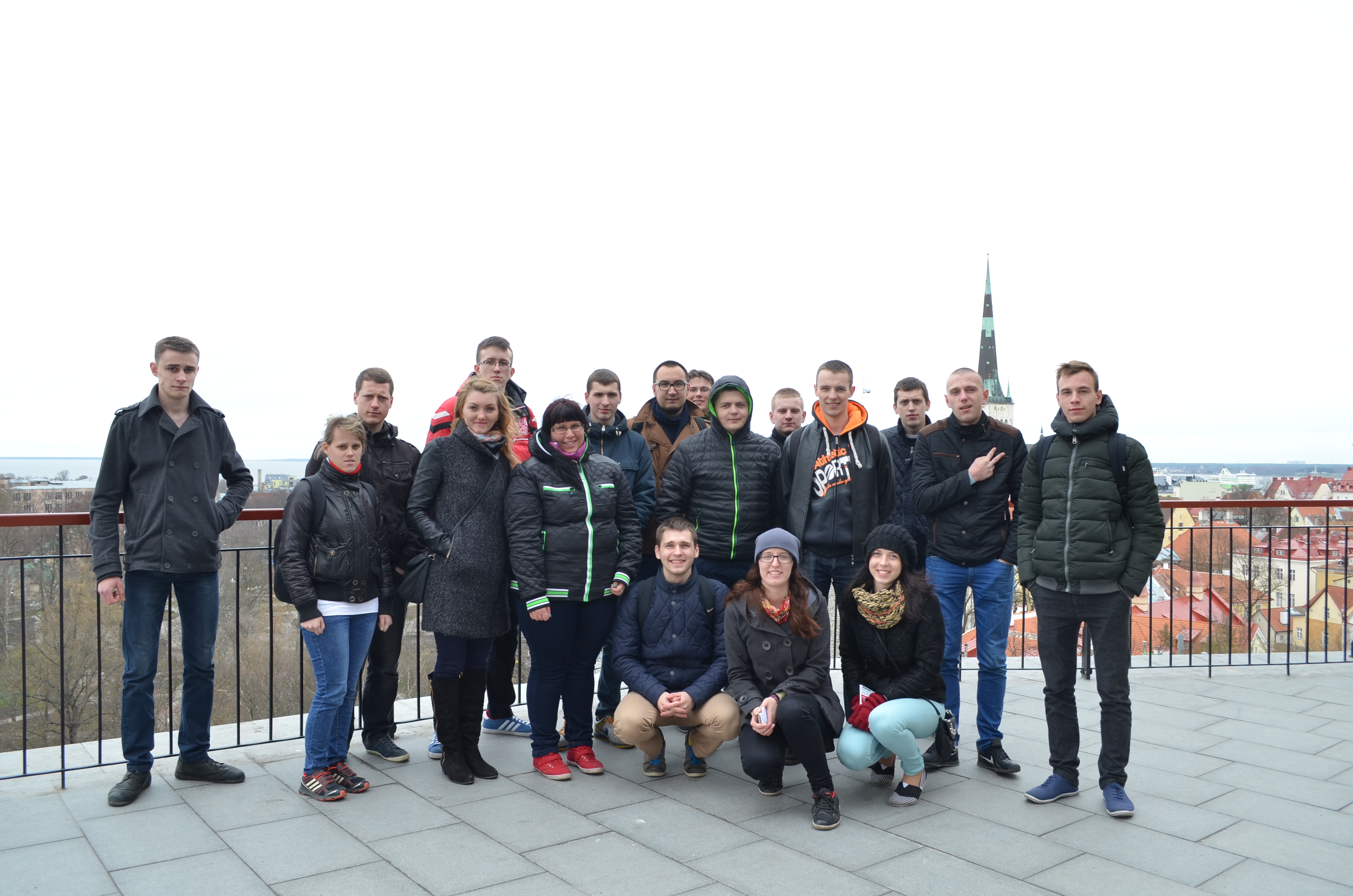 City tour for Lithuanian students